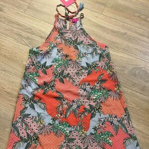 Caroline Hill Island Pink Dress NWT medium